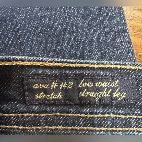 Citizens of Humanity Women’s Jeans Size 28 Ava Low Waist Straight Leg Stretch - Picture 7 of 15